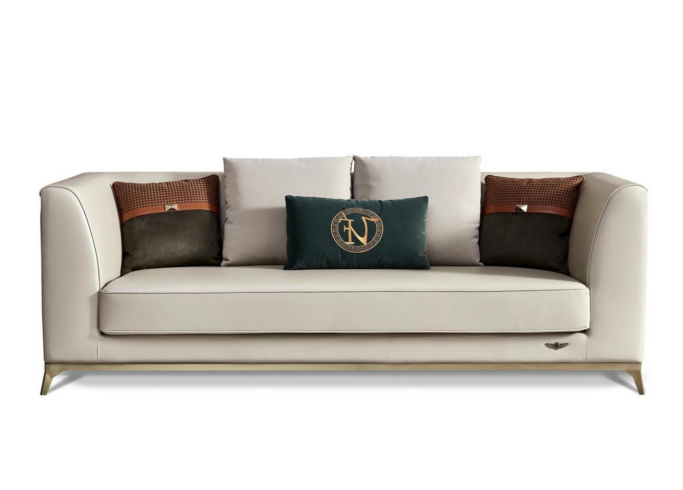 Xlmoebel Wohnzimmer-Set Sofa-Set mit 3-Sitzer, 1-Sitzer und 1-Sitzer Design-Sofa Polstermöbel, (3-St., Sofagarnitur 3 + 1 + 1 Sitzer), Hergestellt in Europa von Xlmoebel