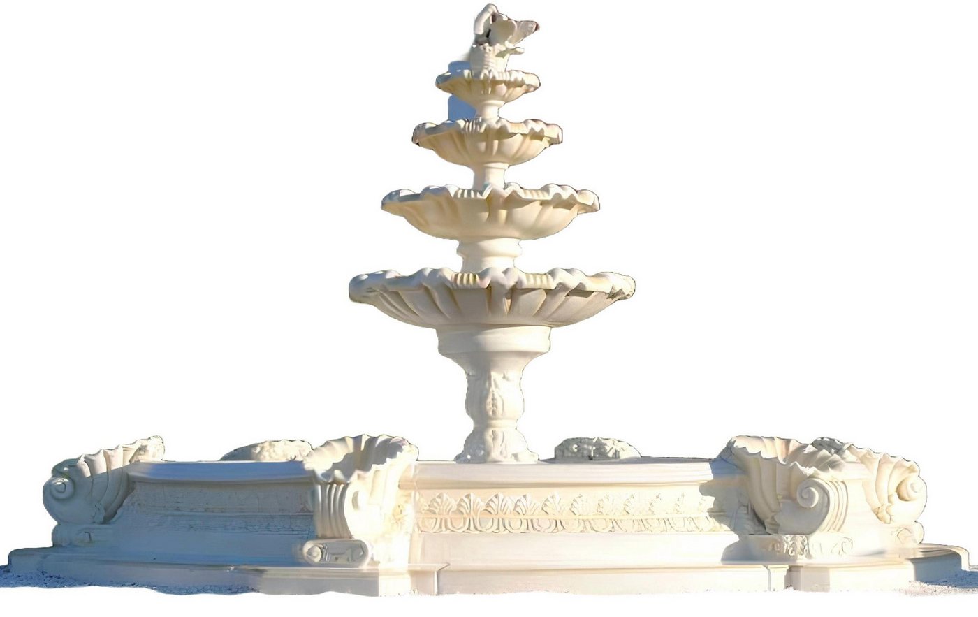 Xlmoebel Zierbrunnen Gartenbrunnen Skulptur Teich Stadt Dekoration Fontäne Springbrunnen, (1 St., Springbrunnen), Hergestellt in Europa von Xlmoebel