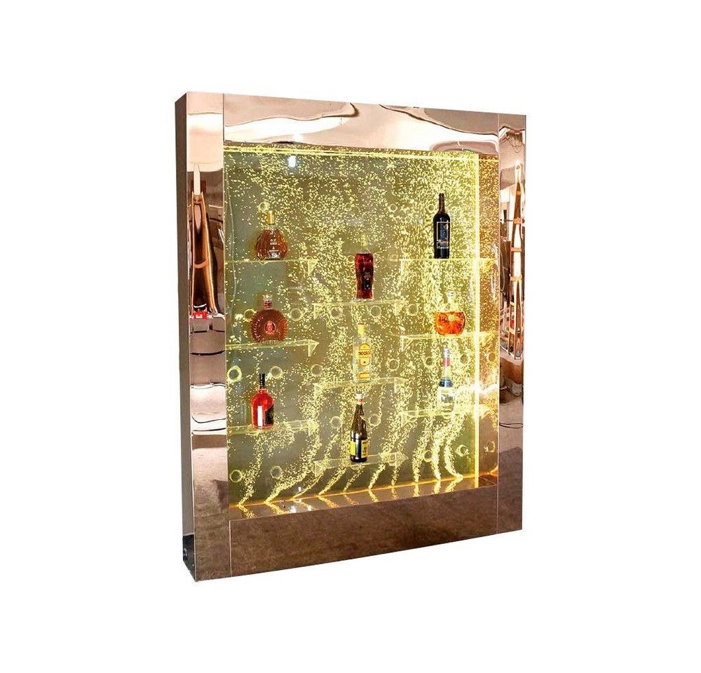 Xlmoebel Zimmerbrunnen Beleuchtete Designer-Wassersäulenbar mit LED-Beleuchtung, (Led Bar), Hergestellt in Europa von Xlmoebel