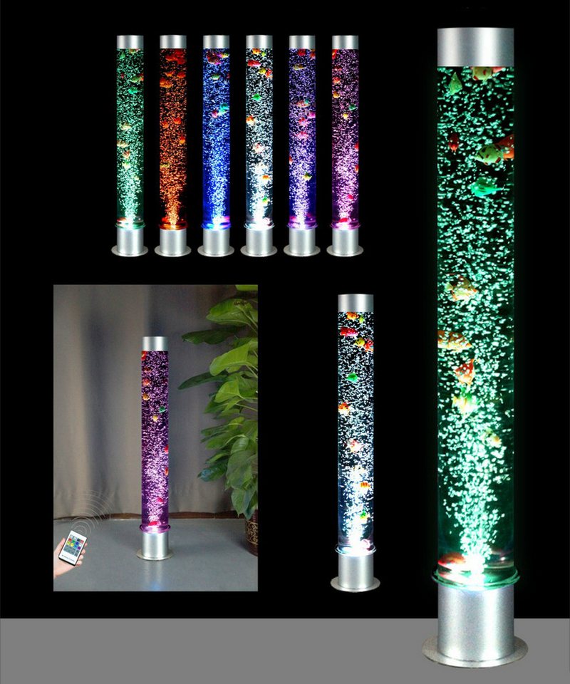 Xlmoebel Zimmerbrunnen Beleuchtete Wassersäule LED Designer Wand für Theke & Deko SOFORT, (Wassersäule), Hergestellt in Europa von Xlmoebel