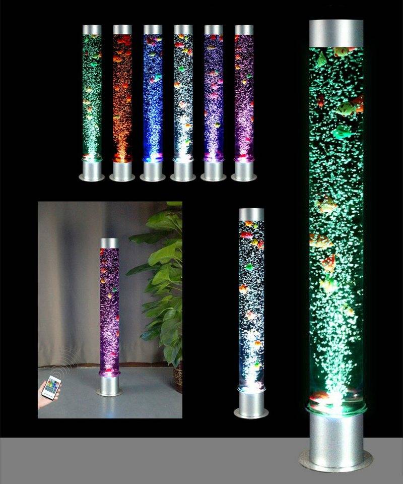 Xlmoebel Zimmerbrunnen Beleuchtete Wassersäule LED Designer Wand für Theke & Deko SOFORT, (Wassersäule), Hergestellt in Europa von Xlmoebel