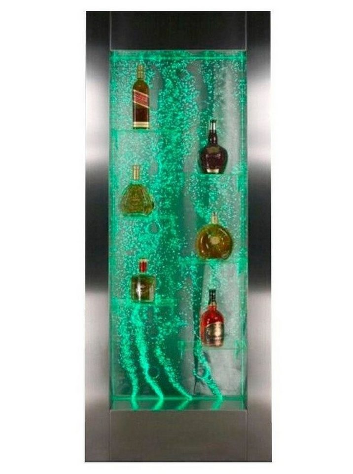 Xlmoebel Zimmerbrunnen Designer-Regal mit LED-Beleuchtung für die Wand, (Led Bar), Hergestellt in Europa von Xlmoebel