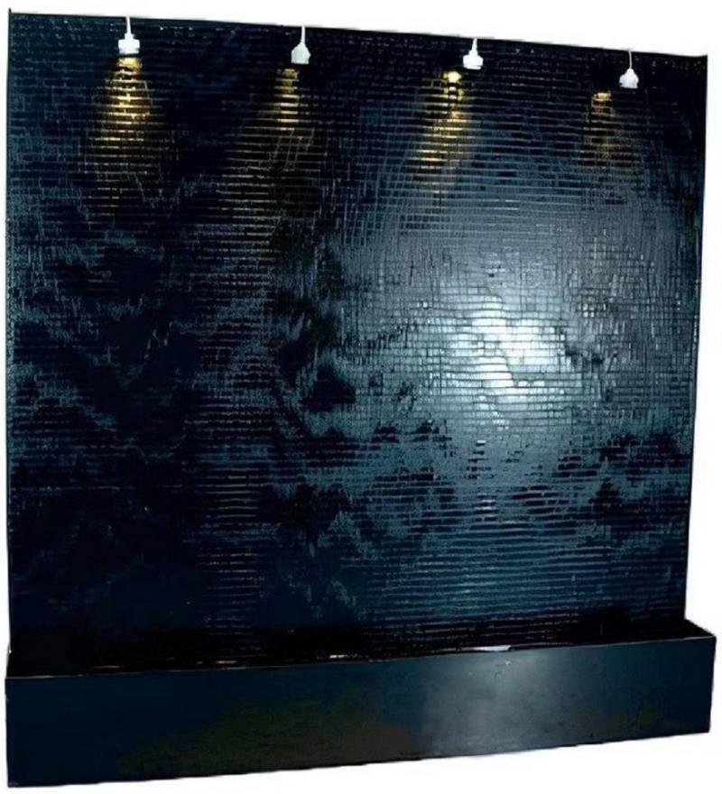 Xlmoebel Zimmerbrunnen LED-Wandpaneel mit Wasserfall-Effekt und Blasenwänden Wasserwand, (Water Wall), Hergestellt in Europa von Xlmoebel