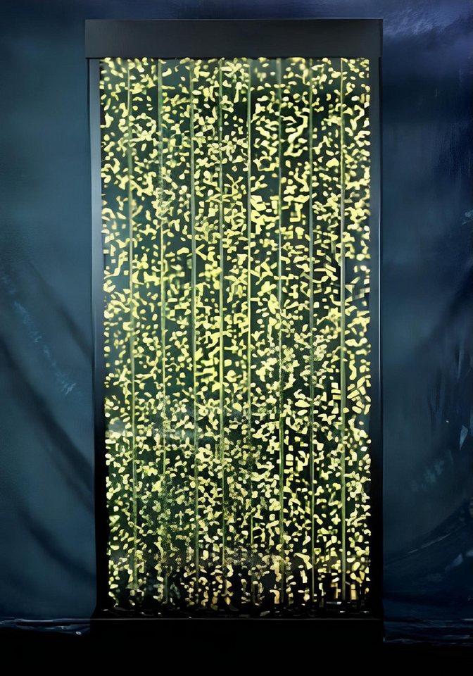 Xlmoebel Zimmerbrunnen LED-Wasserwand mit Wasserblasen Dekorative Wandverkleidung Sofort, (1 tlg., Trennwandplatten), Hergestellt in Europa von Xlmoebel