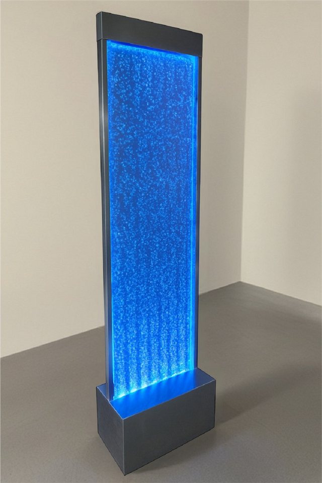 Xlmoebel Zimmerbrunnen LED Zimmerbrunnen Wasser Wand Säule Regal Schrank Sofort, (1 tlg), Hergestellt in Europa von Xlmoebel