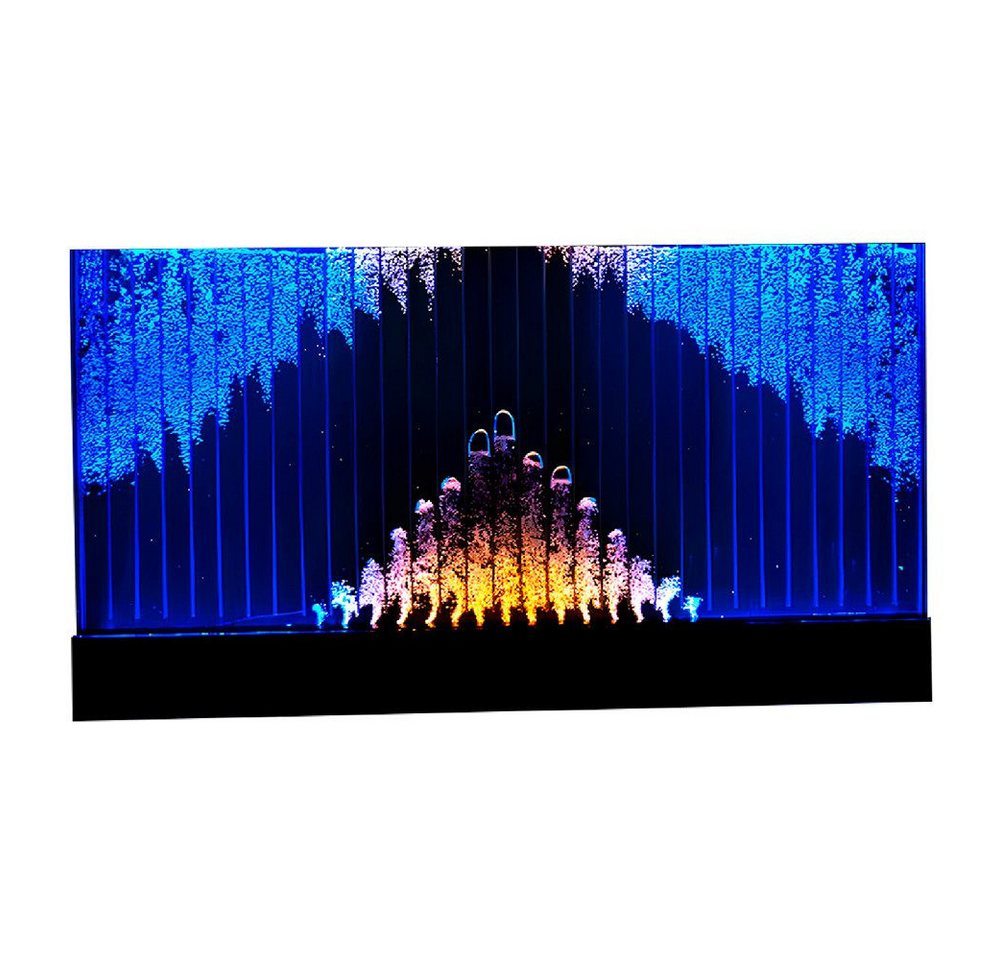 Xlmoebel Zimmerbrunnen Wände LED Wasserwand Beleuchtete Wand Säulen 240x150cm Sofort, Hergestellt in Europa von Xlmoebel