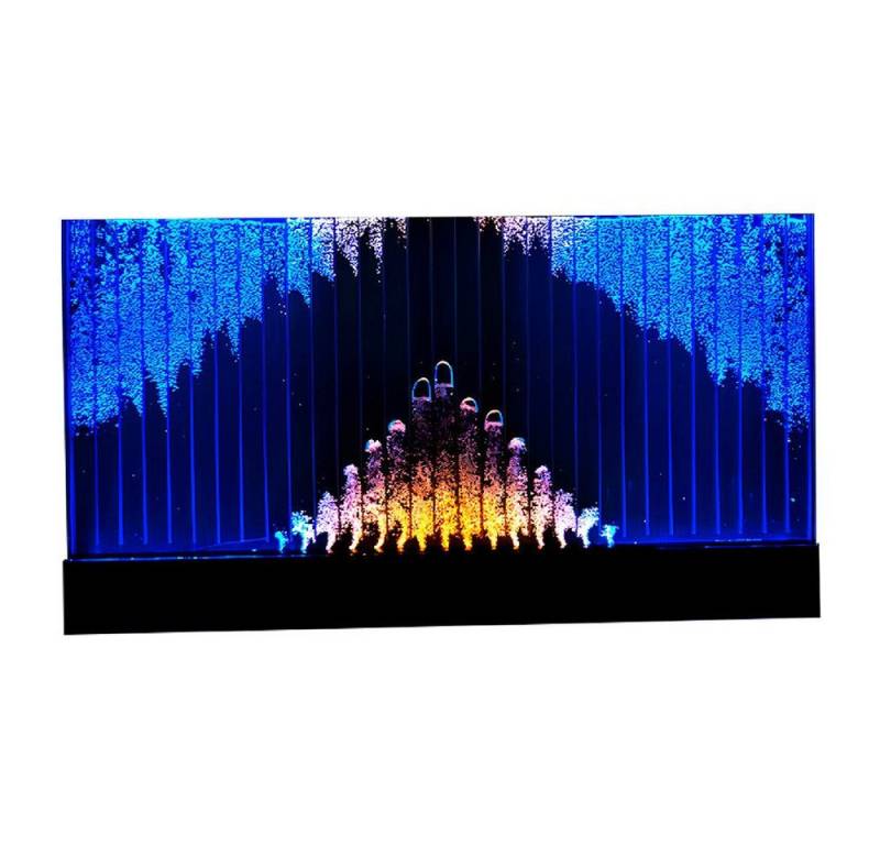 Xlmoebel Zimmerbrunnen Wände LED Wasserwand Beleuchtete Wand Säulen 240x150cm Sofort, Hergestellt in Europa von Xlmoebel