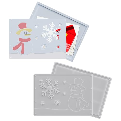 2 Stück Silikonformen Gießformen Geldgeschenk Box Weihnachten Geldgeschenke Silikonformen Zum Gießen, Weihnachtsgeld Geschenkumschlag Gipsformen Für Thanksgiving Heimschmuck Festival Deko 2 Stück Silikonformen Gießformen Geldgeschenk Box Weihnachten Geldgeschenke Silikonformen Zum Gießen, Weihnachtsgeld Geschenkumschlag Gipsformen Für Thanksgiving Heimschmuck Festival Deko von Xmccvt