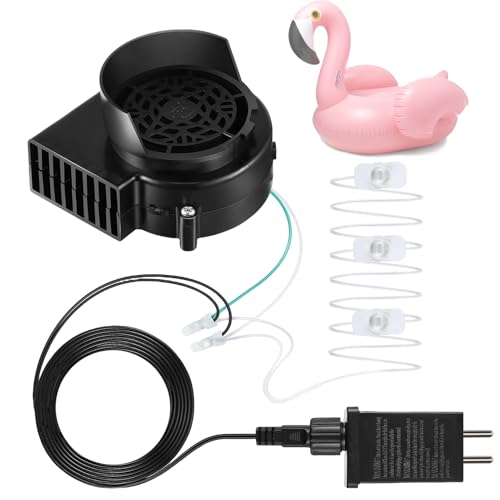 Ersatzgebläse für Inflatables,12V Halloween Inflatables Luftgebläse | Ersatz Gebläse Maschine mit LED Lichterkette für Rasen Weihnachten Terrasse Garten Ersatzgebläse für Inflatables,12V Halloween Inflatables Luftgebläse | Ersatz Gebläse Maschine mit LED Lichterkette für Rasen Weihnachten Terrasse Garten von Xmccvt
