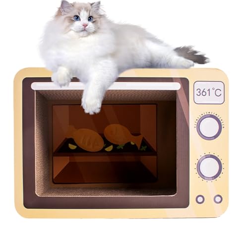 Katzenkratzbrett - Stehender für Wohnungskatzen,Radio-förmiges Spielzeug zur körperlichen Bewegung von Haustieren - Für Wohnung Tierheim Haustier Kätzchen Kleine Und Große Katzenkratzbrett - Stehender für Wohnungskatzen,Radio-förmiges Spielzeug zur körperlichen Bewegung von Haustieren - Für Wohnung Tierheim Haustier Kätzchen Kleine Und Große von Xmccvt