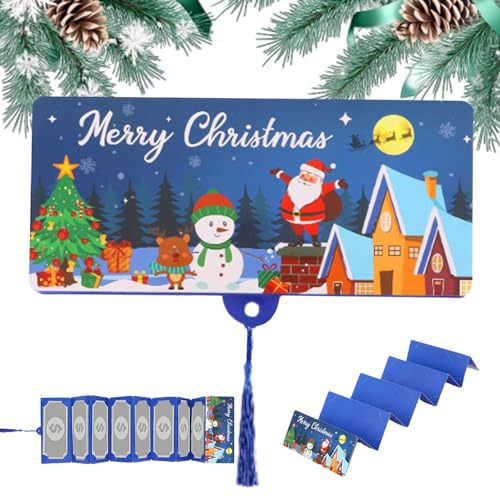 Xmccvt Weihnachten Geldhalter Weihnachts-Geld- Oder Geschenkkartenhalter, Weihnachtsmann Schneeman Weihnachtsbaum Geldkarten Mit Umschlägen, Kartenhalter Für Männer, Frauen Xmccvt Weihnachten Geldhalter Weihnachts-Geld- Oder Geschenkkartenhalter, Weihnachtsmann Schneeman Weihnachtsbaum Geldkarten Mit Umschlägen, Kartenhalter Für Männer, Frauen von Xmccvt