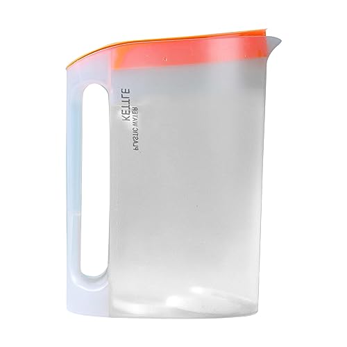 Mikrowellengeschirr Mit Deckel Glas 2200 ml Wasserkrug mit Deckel | Krug für heiße/kalte Getränke, auslaufsicher und | Wasserkaraffe mit, ideal für die Zubereitung von Frischhaltebox Mit (D, A) von Xmiral