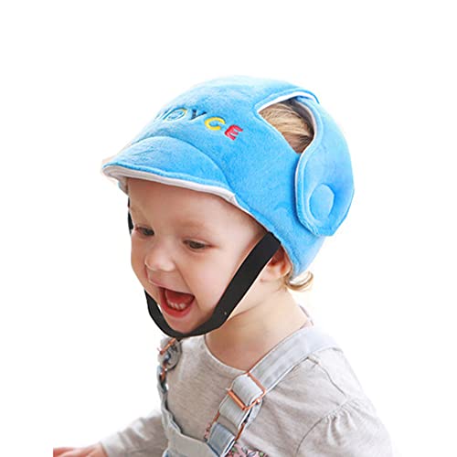Xmod Kopfpolster für Babys - Schweißabsorbierender Kinderkopfschutz | Baby Schutzhelm Kopfkissen Stoßstange Motorhaube zum Laufen Gehen Krabbeln von Xmod