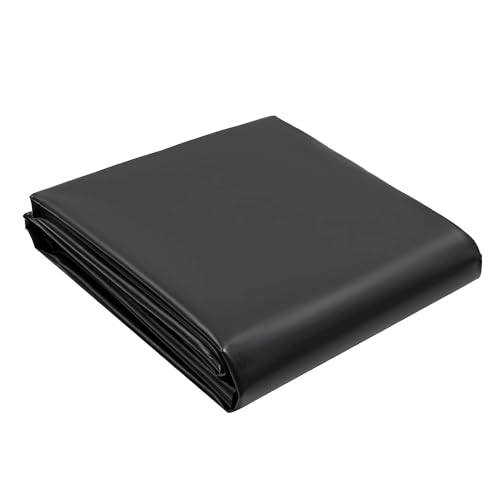 HDPE Teichfolie 1x5m 2x6m 4x4m 5x8m 6x10m Teichplane Schutzunterlage, Flexible vorgeschnittene Teichfolien 0,12mm Teichmembran für kleine Teiche Teiche Wassergärten Brunnen(Size:3x3.0m(9.8ftx9.8ft)) von Xnyaizy