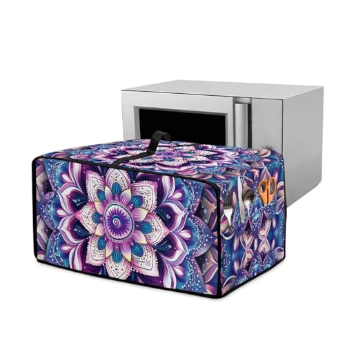 Xoenoiee Staubschutz für Toaster, Boho-Mandala-Muster, mit Griff und Seitentasche, Universal-Küchen-Kleingeräte, Abdeckungen, Toaster-Ofenschutz, groß Xoenoiee Staubschutz für Toaster, Boho-Mandala-Muster, mit Griff und Seitentasche, Universal-Küchen-Kleingeräte, Abdeckungen, Toaster-Ofenschutz, groß von Xoenoiee