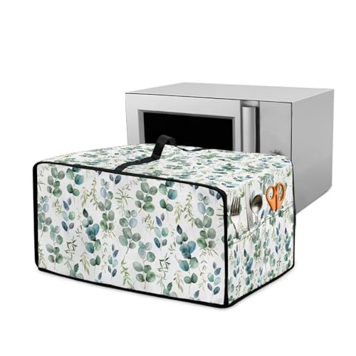 Xoenoiee Toaster-Ofenabdeckung mit Griff und Seitentasche, staubabweisend, strapazierfähig, Mikrowellen-Abdeckungen, Küchengeräte, Staubschutzhüllen, Heimdekoration, Größe M von Xoenoiee