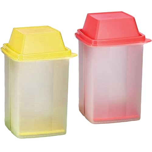2pcs Gurkenbehälter mit Sieb, große Kapazität klare Gurkengläser mit doppelter luftdichtem Deckel, breite Mund -Kimchi -Behälter, leicht zu reinigen für Oliven, Gurke, Spargel von Xoeryoy