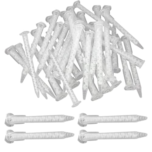 50pcs Epoxy -Mischdüse statische Epoxidmixer -Düsenmischrohre Mischspitze für 50 ml Kleber Applikatorpatronen 50pcs Epoxy -Mischdüse statische Epoxidmixer -Düsenmischrohre Mischspitze für 50 ml Kleber Applikatorpatronen von Xoeryoy