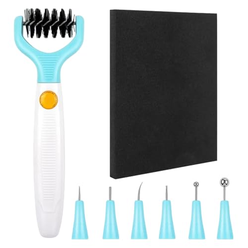 8pcs/Set Paper Flower Rolling Tool Mehrzweck komplettes Papierblüten Formungsmatte & Rolling Tool Kit für DIY-Handwerk 8pcs/Set Paper Flower Rolling Tool Mehrzweck komplettes Papierblüten Formungsmatte & Rolling Tool Kit für DIY-Handwerk von Xoeryoy