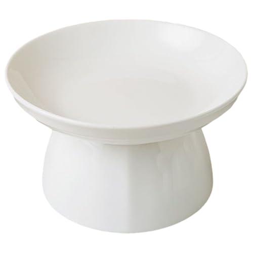 Erhöhte Katzenschalen 6x3, 4in Ergonomische Keramik-Katzenschalen mit breiter Tablett und stabile Basis-Haustier-freundlich für Lebensmittel oder Wasser Erhöhte Katzenschalen 6x3, 4in Ergonomische Keramik-Katzenschalen mit breiter Tablett und stabile Basis-Haustier-freundlich für Lebensmittel oder Wasser von Xoeryoy