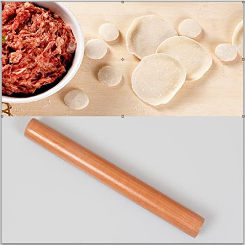Multifunktions Holzrollstift tragbares Küchenbackkochen -Zubehör glattes Rollstift für Zuhause (16 cm lang) von Xoeryoy