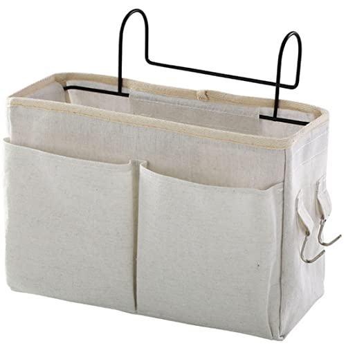 Nachthänge Hanging Storage Bag Caddy Pocket Nighttange Organizer Korb weiß für Etagenbett Schlafsaalzimmer Nachthänge Hanging Storage Bag Caddy Pocket Nighttange Organizer Korb weiß für Etagenbett Schlafsaalzimmer von Xoeryoy