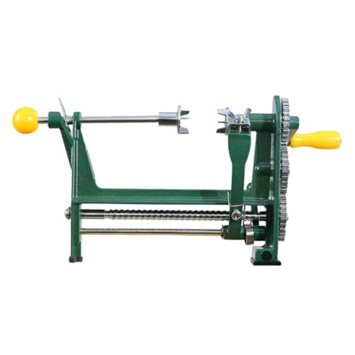 Orange schäbler Handbuch Edelstahl Orangenschäler-Maschine mit Handkurbel Arbeitsparsames Nicht-Schlupf-Peeling-Werkzeug für Zitrone, Zitrusfrüchte von Xoeryoy