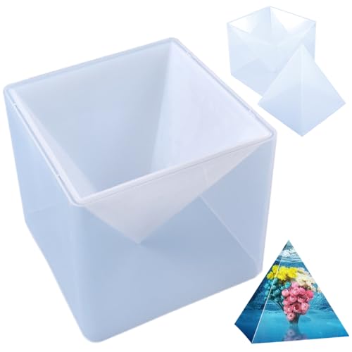 Pyramidenformen für Harz, super große Pyramiden -Silikonformen, DIY -Epoxidharzhandwerk Schmuck Silikonform für Gips, Wachs, Seifen# Pyramidenformen für Harz, super große Pyramiden -Silikonformen, DIY -Epoxidharzhandwerk Schmuck Silikonform für Gips, Wachs, Seifen# von Xoeryoy