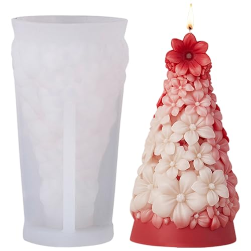 Weihnachtsbaum -Silikonform 3D -Baum -Form -Silikon -Epoxidharzform für Epoxidharz -Guss -DIY Aromatherapie Kerzen Wachs, Style11 Weihnachtsbaum -Silikonform 3D -Baum -Form -Silikon -Epoxidharzform für Epoxidharz -Guss -DIY Aromatherapie Kerzen Wachs, Style11 von Xoeryoy