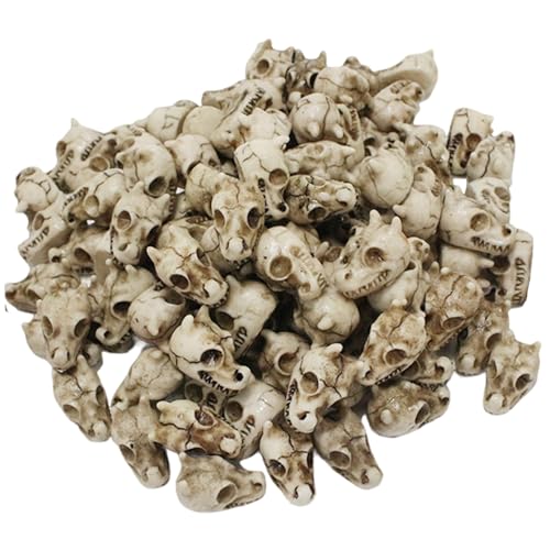 Xoeryoy 20pcs Mini -Schädel, Miniaturharz Tierkopfschädel Figuren für Handwerks Halloween Weihnachten Mikrolandschaft Dekor Xoeryoy 20pcs Mini -Schädel, Miniaturharz Tierkopfschädel Figuren für Handwerks Halloween Weihnachten Mikrolandschaft Dekor von Xoeryoy