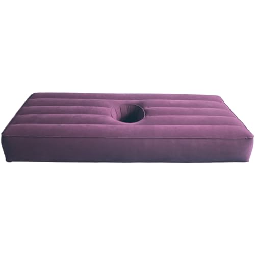 Xoeryoy BBL Matratze mit Loch nach der Operation, 79 x 43 x 11 Zoll Ergonomie weiche PVC aufblasbare BBL -Stuhl, Faltbare Luftmatrat von Xoeryoy