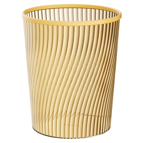 Xoeryoy Goldmüll Can, 8, 4 x 9, 8 Zoll Haustierbüro -Müll mit Klemmring, perfekt für Wohnzimmer, Schlafzimmer, Badezimmer Xoeryoy Goldmüll Can, 8, 4 x 9, 8 Zoll Haustierbüro -Müll mit Klemmring, perfekt für Wohnzimmer, Schlafzimmer, Badezimmer von Xoeryoy