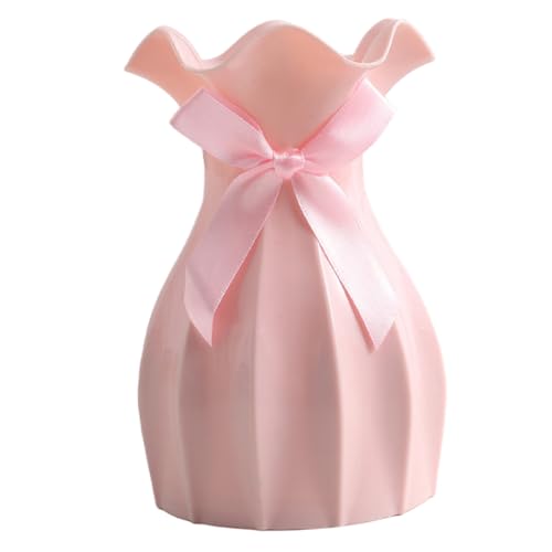 Xoeryoy Plastikvase 4x6 Zoll bruchsicher Kratzfest-resistenter Plastikvasen für Blumen Moderne minimalistische Blumenvase mit Bug für Mittelstücke Eigenheimdekorationen Xoeryoy Plastikvase 4x6 Zoll bruchsicher Kratzfest-resistenter Plastikvasen für Blumen Moderne minimalistische Blumenvase mit Bug für Mittelstücke Eigenheimdekorationen von Xoeryoy