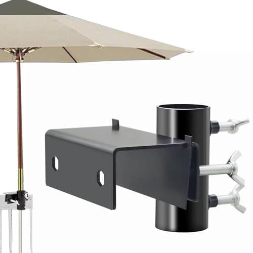 Xoeryoy Regenschirmklemme, einstellbare Metalldecks -Regenschirm -Halterung für Parasole, Balkon Garten Terrasse Zaun Heckklappen Dock von Xoeryoy
