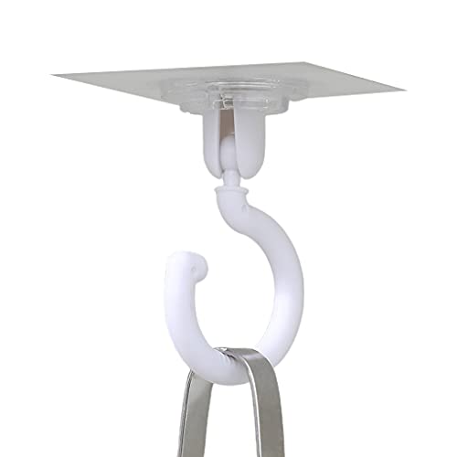 Xoktlde Strapazierfähiger selbstklebender Wandhaken zum Aufhängen von Kleidertaschen, Kleiderbügel, Küche, Bad, Schlafzimmer, Wand, Decke, Haus Xoktlde Strapazierfähiger selbstklebender Wandhaken zum Aufhängen von Kleidertaschen, Kleiderbügel, Küche, Bad, Schlafzimmer, Wand, Decke, Haus von Xoktlde