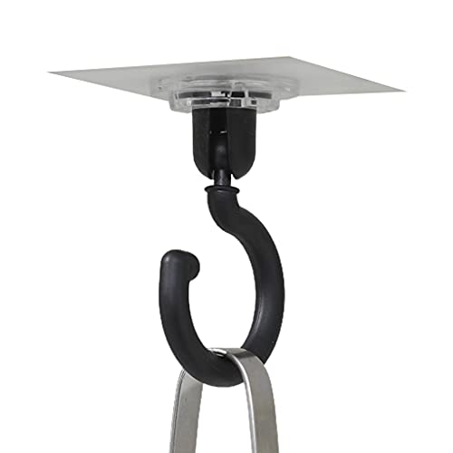 Xoktlde Strapazierfähiger selbstklebender Wandhaken zum Aufhängen von Kleidertaschen, Kleiderbügel, Küche, Bad, Schlafzimmer, Wand, Decke, Haus von Xoktlde