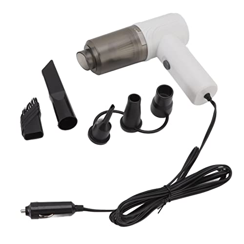 XOLSURG CAR VAKUUMSERSUMER leistungsstarke 360 ° Reinigung Tragbarer Handheld -Vakuum -Inflator 12V (Weiß) von Xolsurg