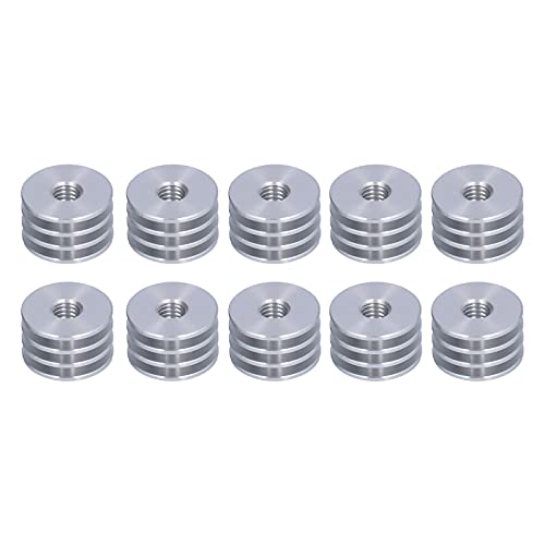 Xolsurg 3D -Drucker Wärmerohr Premium -Aluminiumlegierung Effizienter Ableitungskühler -Kit Set Compact Size Light Gewicht 10pcs von Xolsurg