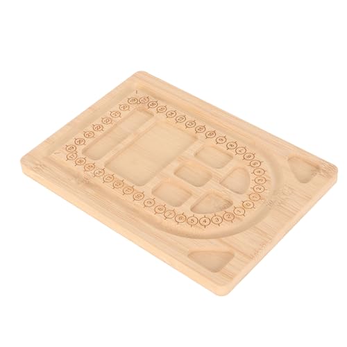 Xolsurg Bambus Perlenbrett Langlebige exquisite Perlendesign -Tablettschmuck Schmuck von Xolsurg