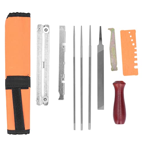 Xolsurg Chainsaw Spitzer File -Kit effizient Sägenketten und Rollerketten für Garten -Workshop -Handwerksprojekte pflegen Xolsurg Chainsaw Spitzer File -Kit effizient Sägenketten und Rollerketten für Garten -Workshop -Handwerksprojekte pflegen von Xolsurg