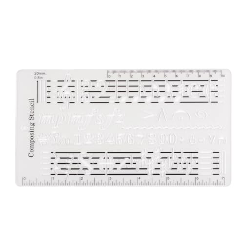 Xolsurg Composer Template Music Drawing Lurer Dual Skalen für Komponisten und Musikbegeisterte von Xolsurg