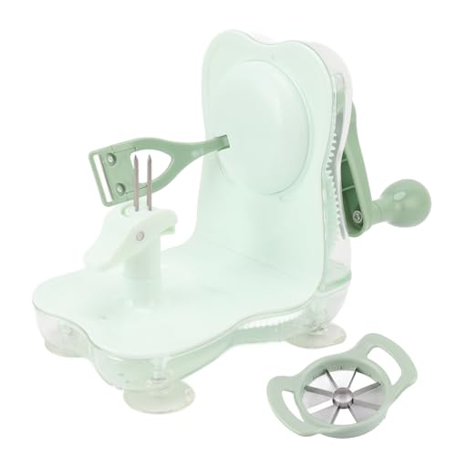 Xolsurg Cutter Peeler Set Corer Handkurbel Fruchtverarbeitung Küchenwerkzeuge Lieferungen für schnelle und effiziente Obstschälen von Xolsurg