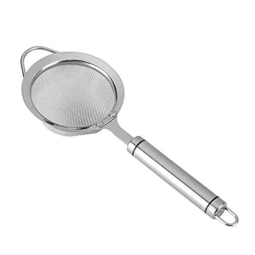 Xolsurg Edelstahl gebratener Lebensmittelölfilter feines Mesh -Sieb Küchengericht zum Kochen praktisch von Xolsurg