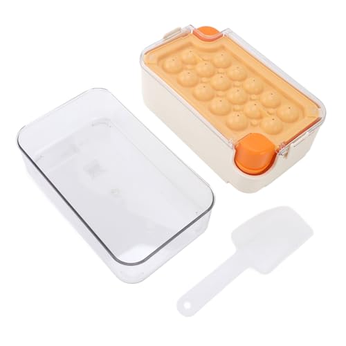 Xolsurg Ice Cube Tablett mit Deckel und Mülleimer PP Safe kühle Getränke Unterhaltung Runde Eisform für Cocktail -Whisky -Milch Tee Xolsurg Ice Cube Tablett mit Deckel und Mülleimer PP Safe kühle Getränke Unterhaltung Runde Eisform für Cocktail -Whisky -Milch Tee von Xolsurg