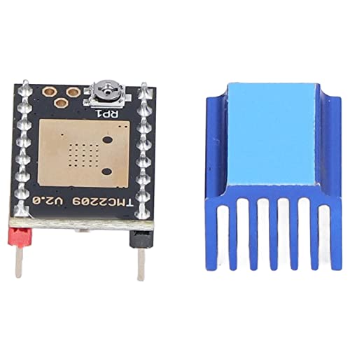 Xolsurg Stiefmotor Treiber Ultra Quiet -Modul TMC2209 3D -Druckerregler mit Kühlkörper von Xolsurg