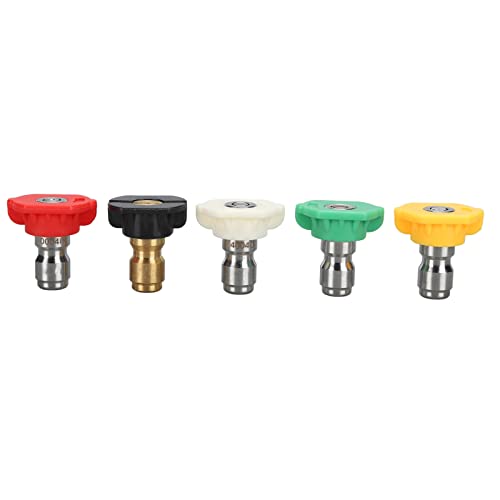 Xolsurg XOLSURGURG DRUCKSHERISHER DREBTER KIT 5PCs mit Mehreren Grad für die einfache Reinigung 1/4in Schnellanschluss -Set Xolsurg XOLSURGURG DRUCKSHERISHER DREBTER KIT 5PCs mit Mehreren Grad für die einfache Reinigung 1/4in Schnellanschluss -Set von Xolsurg