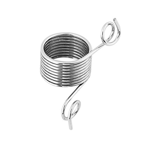 Xolsurg YARN FRÜHLINGS FÜHRER METAL GEBRAIDET KNUCKLE ASSISTANT KNITTING NADLE THI. BMPLE PRAKTISCHER SWEATER-STRITZ WERKZEUG EDELSTAHL von Xolsurg
