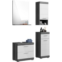 INOSIGN Badmöbel-Set "Siena, 4 teilig, bestehend aus:", (Set, 3 St.), Waschbeckenunterschrank, Spiegel, Unterschrank, Hängeschrank von Inosign