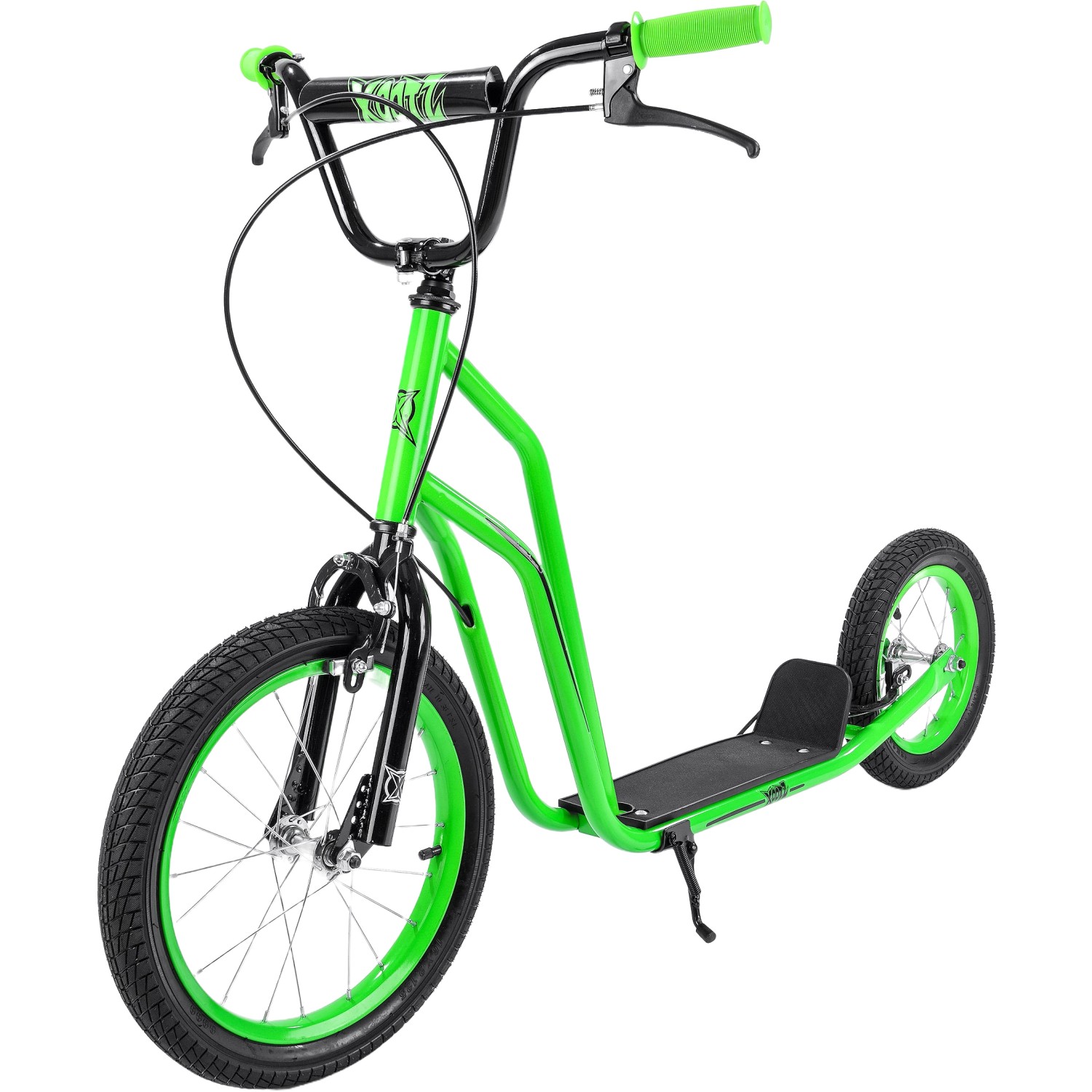 Xootz BMX-Scooter Snake 123 cm x 64 cm x 84 cm Grün von Xootz
