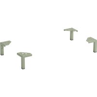 XORA Fuss-Set 4-tlg., Metall XORA Fuss-Set 4-tlg., Metall von Xora